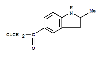 (6ci)-氯甲基 2-甲基-5-吲哚基酮结构式_99859-71-9结构式