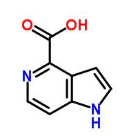1H-吡咯并[3,2-c]吡啶-4-羧酸结构式_1040682-84-5结构式