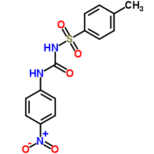 1-(4-Methylphenyl)sulfonyl-3-(4-nitrophenyl)urea Structure,107410-59-3Structure