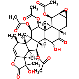 根薯酮内酯A对照品结构式_108885-68-3结构式