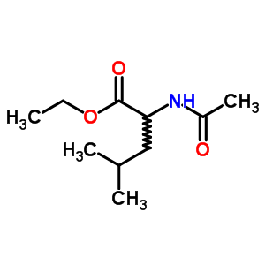 L-leucine, n-acetyl-,ethyl ester Structure,1114-55-2Structure