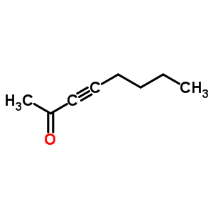 3-辛炔-2-酮结构式_1119-58-0结构式