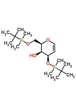 3,6-DI-O-(叔丁基二甲基甲硅烷基)-D-半乳醛结构式_111902-03-5结构式