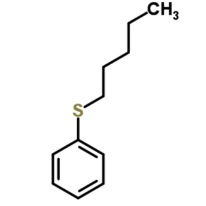 Pentyl(phenyl) sulfide Structure,1129-70-0Structure