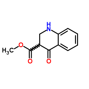 1,2,3,4-四氢-4-氧代-3-喹啉羧酸甲酯结构式_1136-75-0结构式