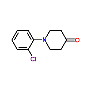 1-(2-Chlorophenyl)piperidin-4-one Structure,115012-47-0Structure