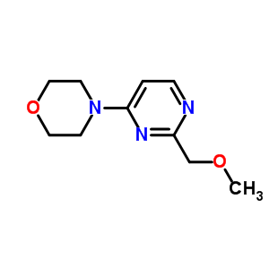 4-[2-(Methoxymethyl)pyrimidin-4-yl]morpholine Structure,118779-74-1Structure