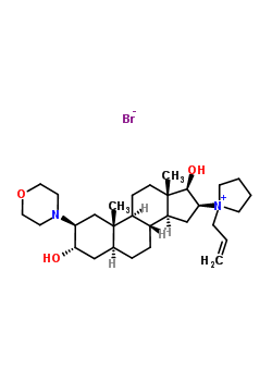 罗库溴胺相关物质C结构式_119302-86-2结构式