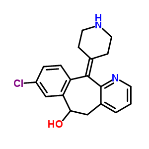 6-羟基地氯雷他定结构式_119410-05-8结构式