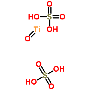 硫酸氧钛结构式_123334-00-9结构式