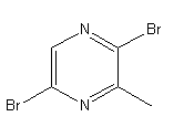 2,5-Dibromo-3-methylpyrazine Structure,1260672-37-4Structure