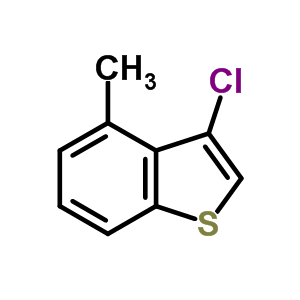 3-氯-4-甲基苯并[B]噻吩结构式_130219-79-3结构式