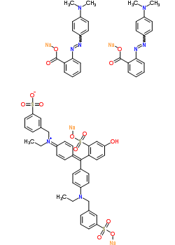甲基紫结构式_1340-02-9结构式