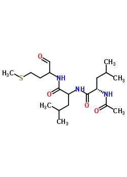 钙蛋白酶抑制剂II结构式_136632-32-1结构式