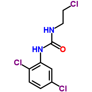 1-(2-氯乙基)-3-(2,5-二氯苯基)-脲结构式_13908-35-5结构式