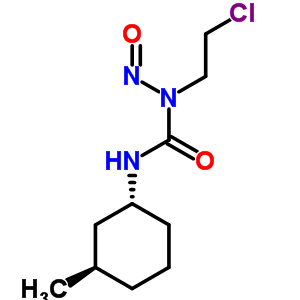 N-(2-氯乙基)-N-(3-甲基环己基)-N-亚硝基-脲结构式_13991-72-5结构式