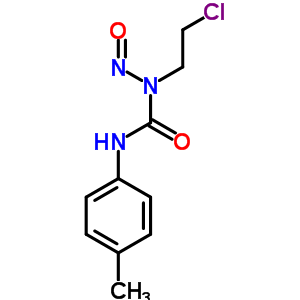 1-(2-氯乙基)-1-亚硝基-3-对甲苯-脲结构式_14009-34-8结构式