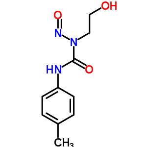 N-(2-羟基乙基)-N-(4-甲基苯基)-N-亚硝基-脲结构式_14009-35-9结构式