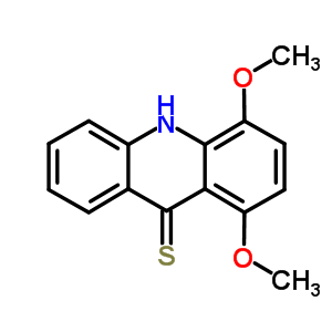 1,4-二甲氧基-9(10H)-吖啶硫酮结构式_141992-47-4结构式