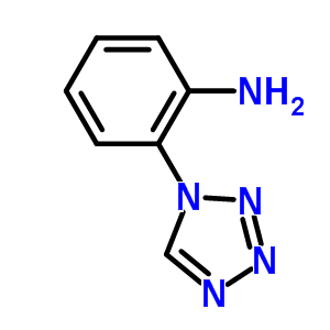 2-(1H-四唑-1-基)苯胺结构式_14210-51-6结构式