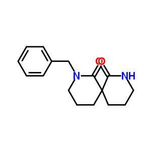 2-(苯基甲基)-2,8-二氮杂螺[5.5]十一烷-1,7-二酮结构式_143806-82-0结构式
