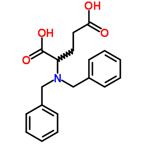 L-glutamic acid,n,n-bis(phenylmethyl)- Structure,14464-18-7Structure