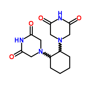 2,6-Piperazinedione,4,4-(1,2-cyclohexanediyl)bis- Structure,1506-45-2Structure