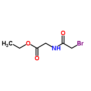 n-(2-溴乙酰基)-甘氨酸乙酯结构式_15088-70-7结构式