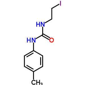 Urea,n-(2-iodoethyl)-n-(4-methylphenyl)- Structure,15145-46-7Structure