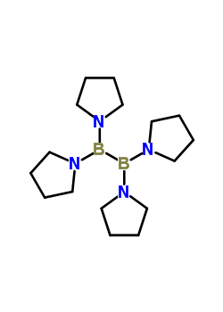 四(吡咯烷并)二硼烷结构式_158752-98-8结构式