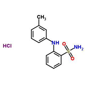 4-[(3-甲基苯基)氨基]-3-吡啶磺酰胺盐酸盐结构式_160822-47-9结构式