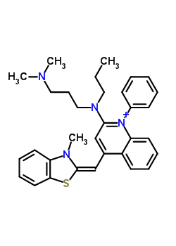 SYBRGREENⅠ核苷酸胶体染料结构式_163795-75-3结构式