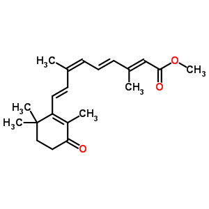 4-酮-9-顺式维甲酸甲酯结构式_163955-59-7结构式