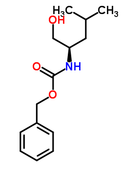 N-苄氧基羰基-D-亮氨醇结构式_166735-51-9结构式