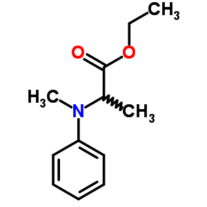 N-甲基-N-苯基-L-丙氨酸乙酯结构式_16955-08-1结构式