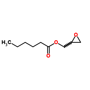 Hexanoic acid oxiranylmethyl ester Structure,17526-74-8Structure