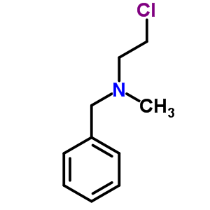 1-氯-2-[N-苄基-N-甲基氨基]-乙烷结构式_17542-47-1结构式