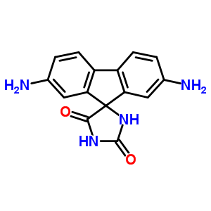 Spiro(9h-fluorene-9,4-imidazolidine)-2,5-dione, 2,7-diamino- Structure,17917-57-6Structure