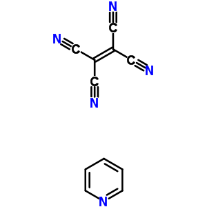 乙烯-1,1,2,2-四甲腈; 吡啶结构式_18155-61-8结构式