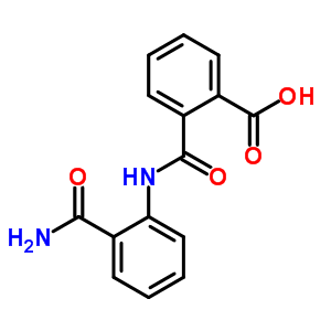 2-[[[2-(氨基羰基)苯基]氨基]羰基]-苯甲酸结构式_18257-54-0结构式