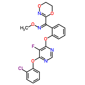 氟嘧菌酯结构式_193740-76-0结构式