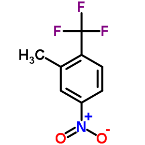 2-甲基-4-硝基-1-三氟甲苯结构式_1960-52-7结构式