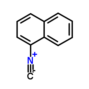 1-异氰基-萘结构式_1984-04-9结构式