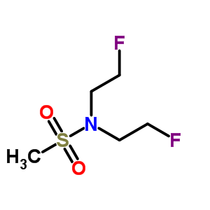 Methanesulfonamide,n,n-bis(2-fluoroethyl)- Structure,1998-78-3Structure