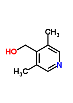 3,5-二甲基-4-吡啶甲醇结构式_201286-63-7结构式