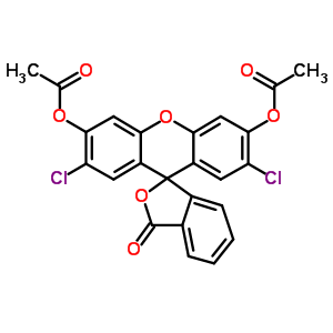 双氯荧光黄乙酸乙酯结构式_2044-85-1结构式