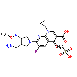 Gemifloxacin mesylate Structure,204519-65-3Structure