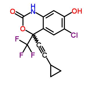 RAC 7-羟基依法韦仑结构式_205754-50-3结构式