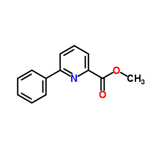 6-苯基-2-吡啶羧酸甲酯结构式_206127-25-5结构式