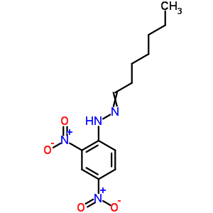 庚醛（DNPH衍生）结构式_2074-05-7结构式